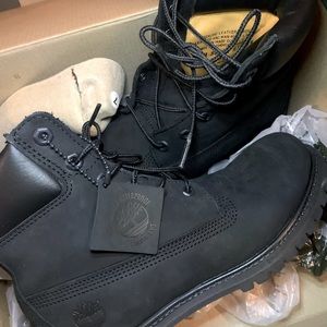 Black Timberlands Boots